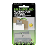 Hangman Flush Mount Canvas Picture Hanger Self-Levelling Sawtooth Hook SCH2
