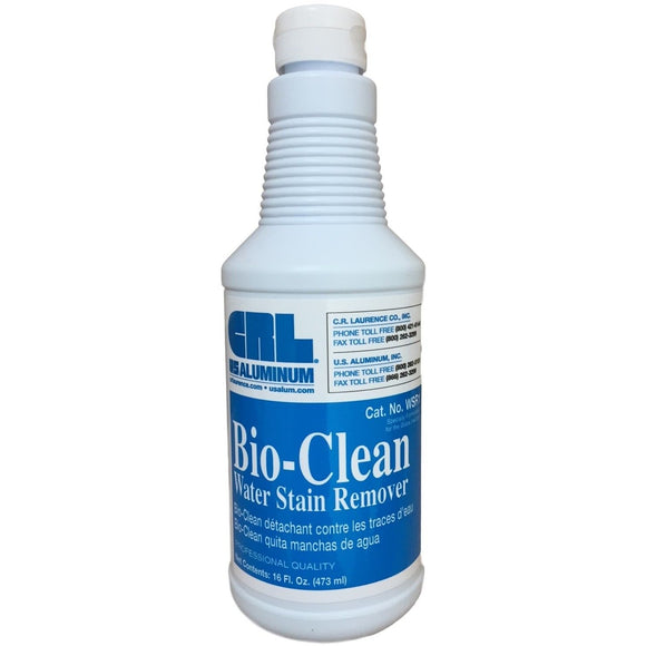 CRL Bio-Clean Water Stain Remover 473ml Showers Glass Tiles Metal WSR1