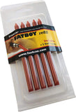 FastCap Fatboy Pencil Red Crayon Refill x 5