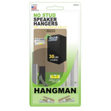 Hangman Heavy Duty Speaker Hangers x 2 No Stud 13.6kg (30lbs)