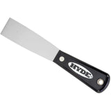Hyde 02000 Flexible Putty Knife/Scraper 32mm (1-1/4") High Carbon Steel Black & Silver