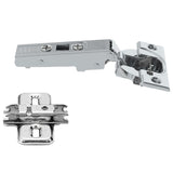Blum Soft Close Hinges 107 Degree Clip On 75B1550 & 173L6100 Mount Plate Overlay