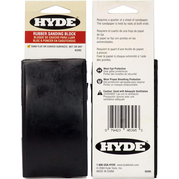 Hyde 45395 Professional Rubber Sanding Block