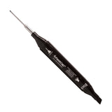 FastCap Long Nosed Pattern Chisel Tip Black Marker with 1-1/8 inch reach